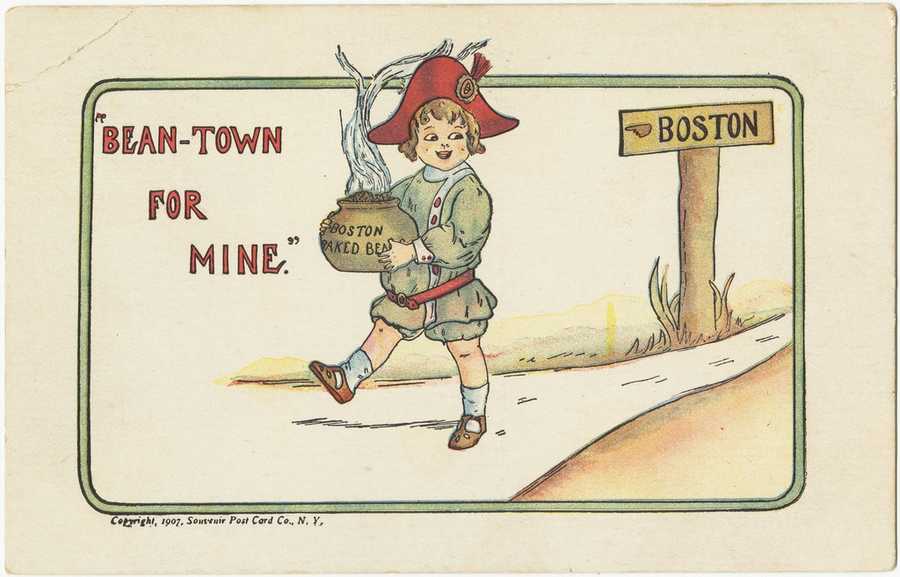 Vintage postcards look back at Boston