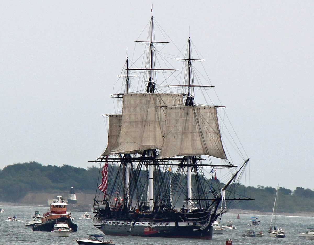 Photos: Old Ironsides makes history, celebrates 1812 victory