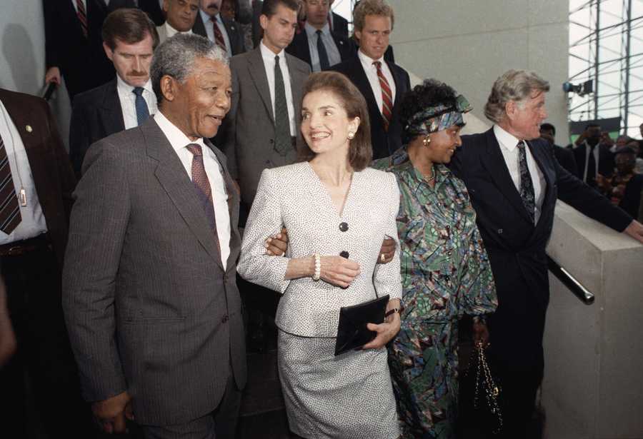 Photos: Nelson Mandela's visit to Boston