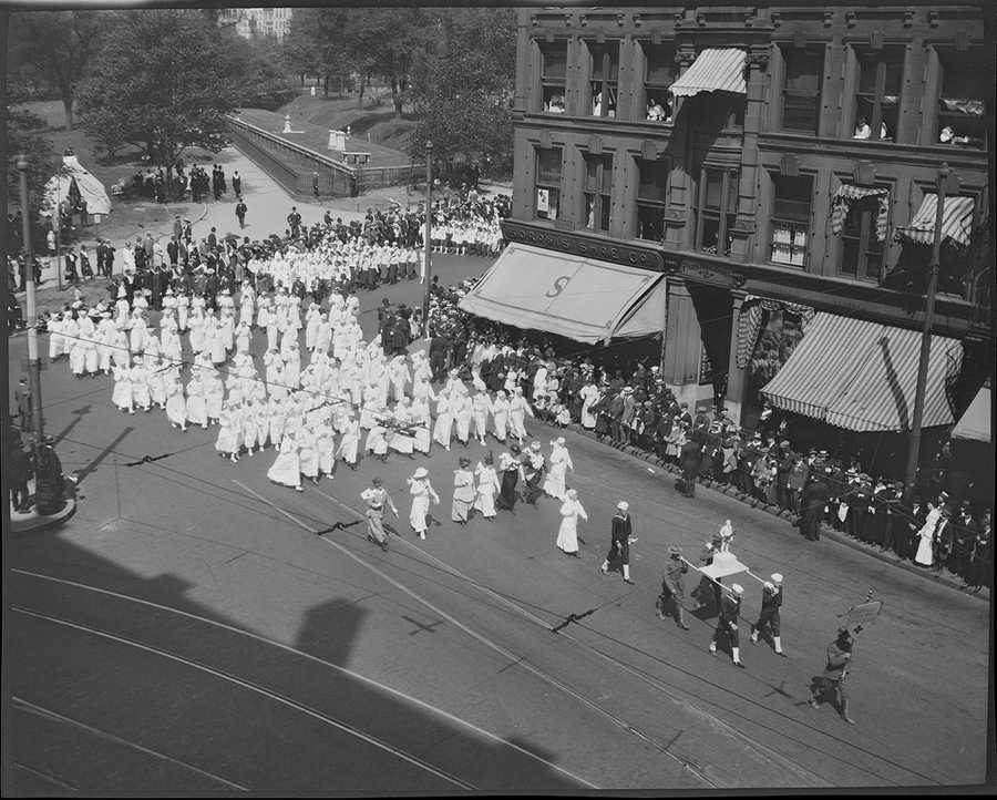 Historical photos: Boston in 1918