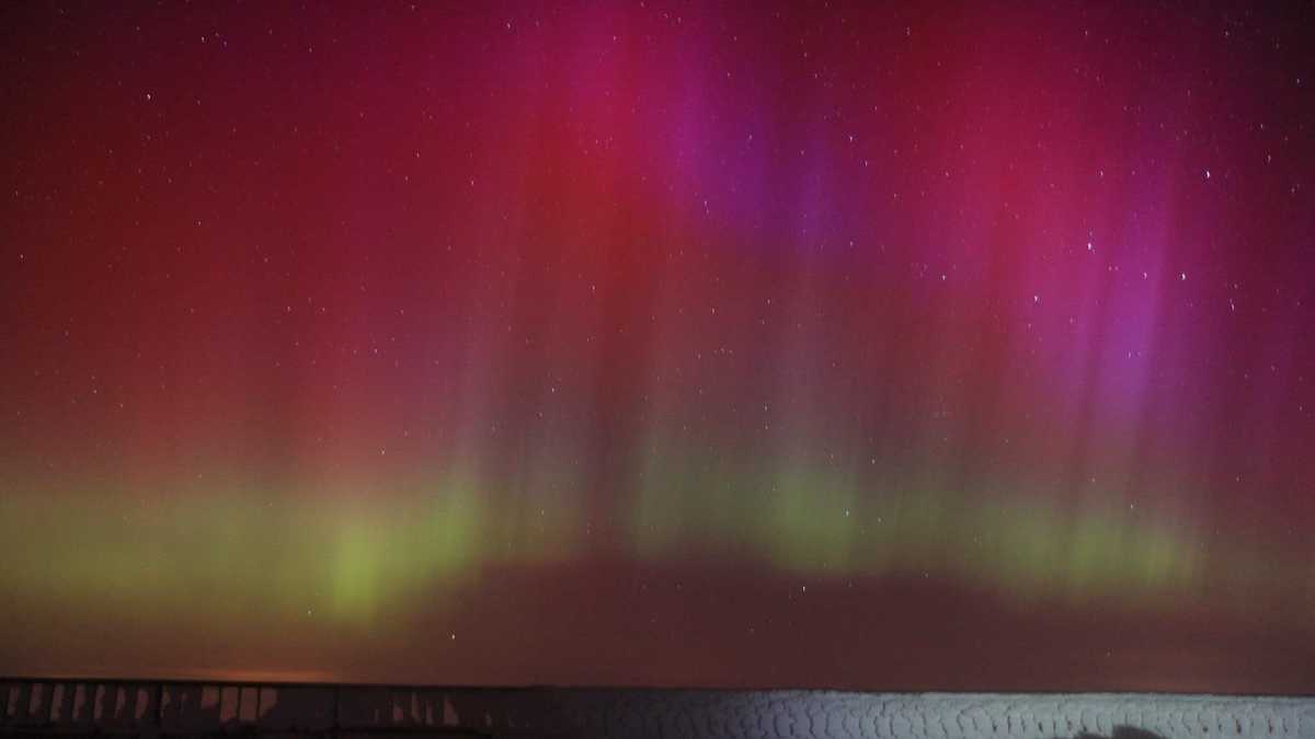 Brilliant Northern Lights may be seen in Mass. tonight