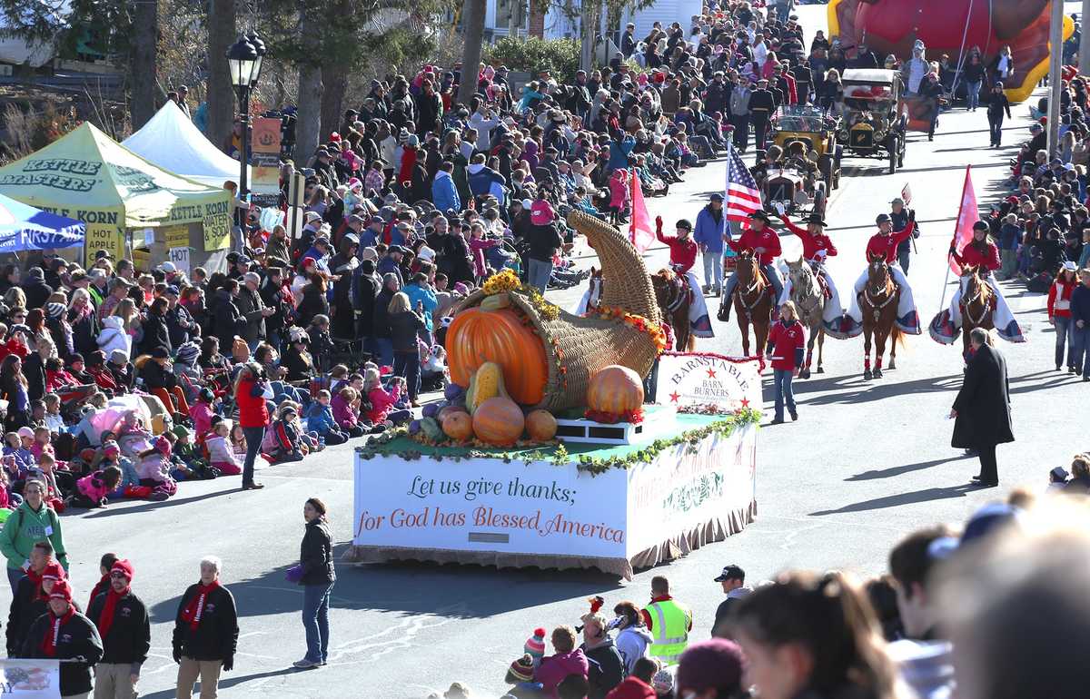 Photos: EyeOpener team headlines Plymouth Thanksgiving parade