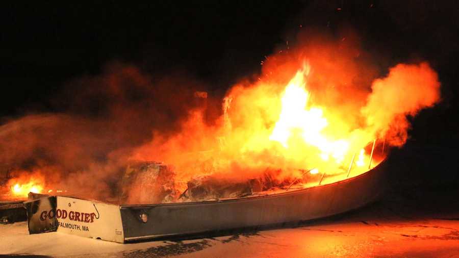 falmouth fire boat good grief quot falmouth fishing boat burns falmouth fire boat good grief quot falmouth fishing boat burns