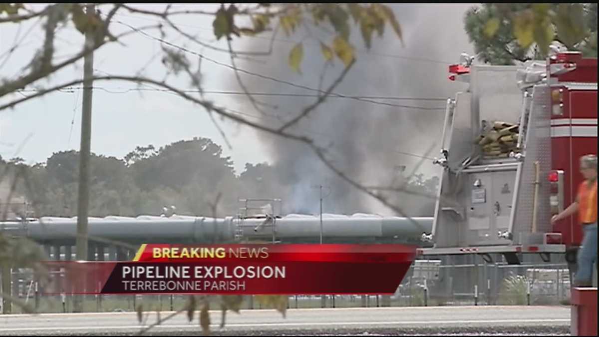Natural Gas Pipeline Explosion New Orleans Natural Gas Pipeline Explosion New Orleans