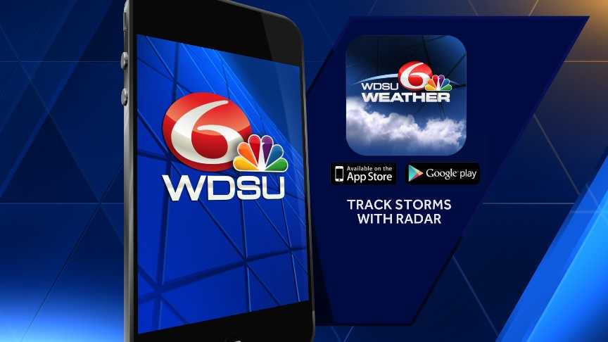 Track rain, storms with WDSU radar online, on your apps