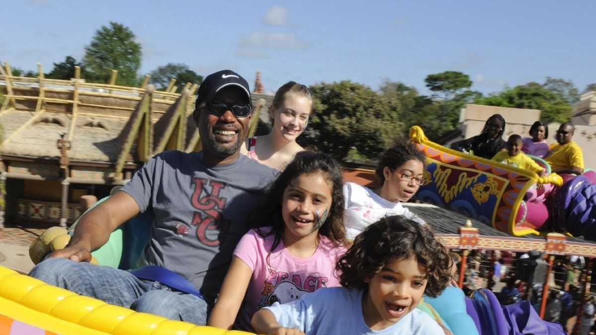 Photos Celebs at Disney theme parks