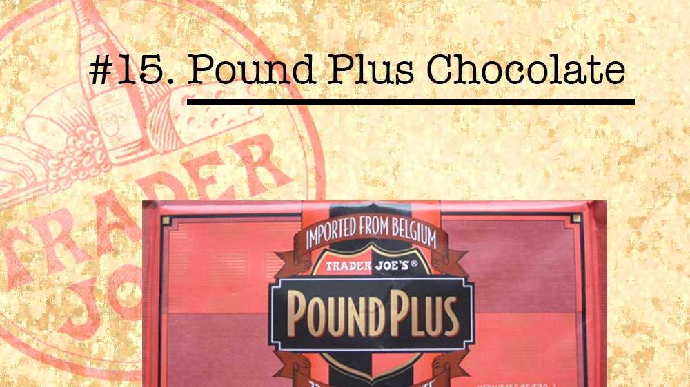 LIST Trader Joe's 25 most popular items