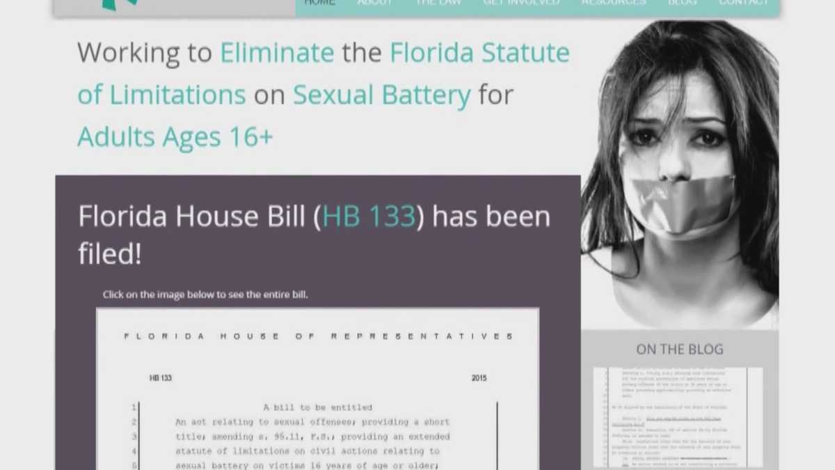 Statute of limitations for rape reports extended in Florida