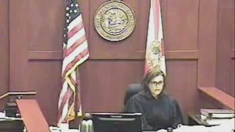 judge victim punished reprimanded seminole county who jerri collins tracking vaccine covid