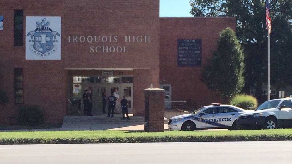 Iroquois High School lockdown lifted