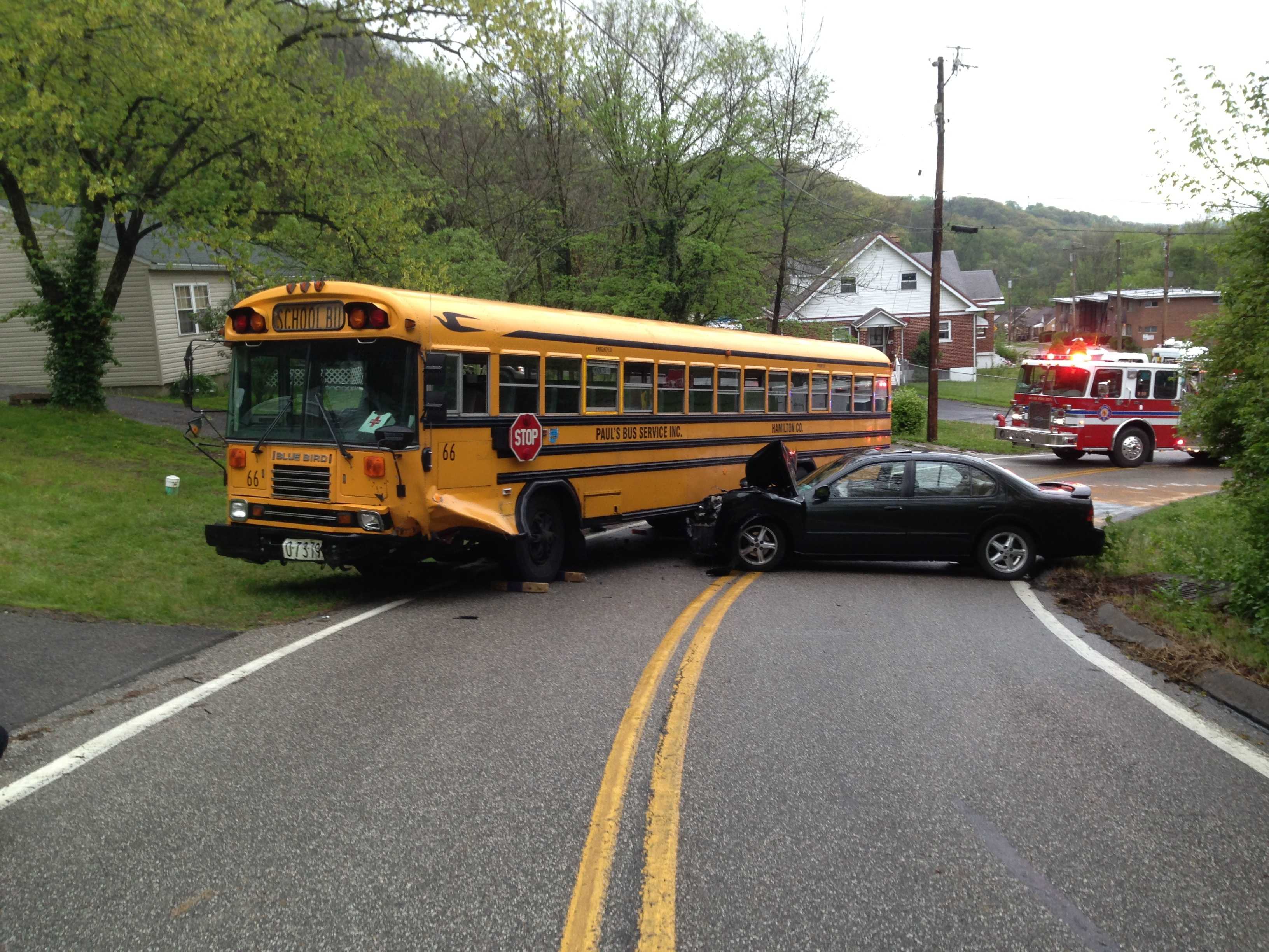 3 Students Injured In School Bus Accident