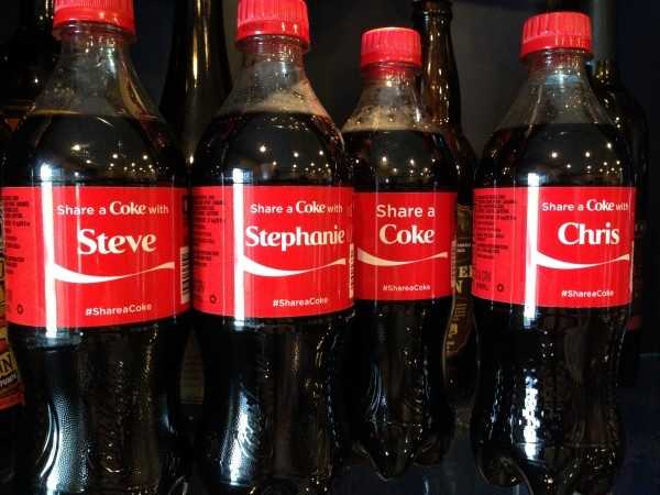 Share a coke with labels