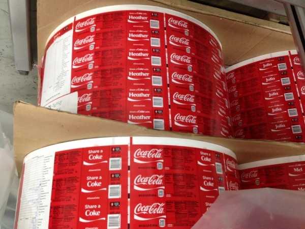 Behind the Scenes: Share a Coke custom label production