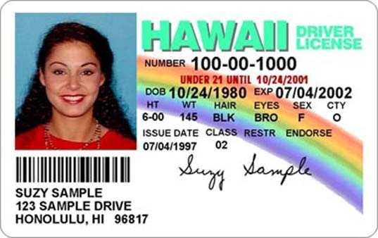 Driver license jpg generator illinois