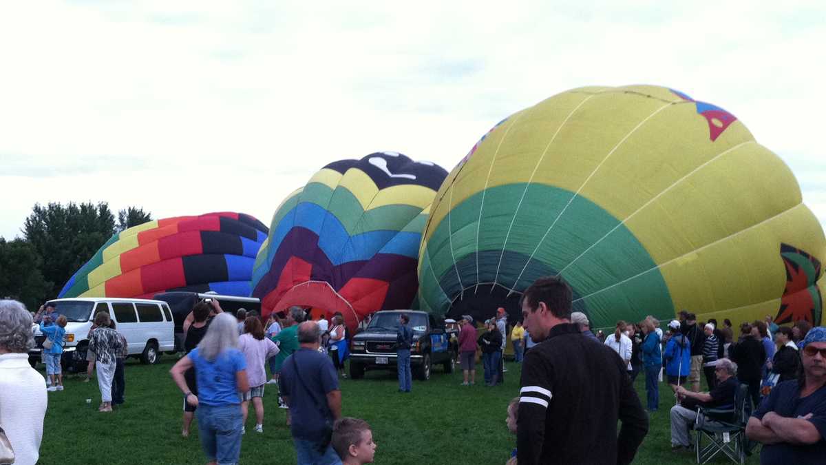 Successful morning launch on day 2 of Great Falls Balloon Festival