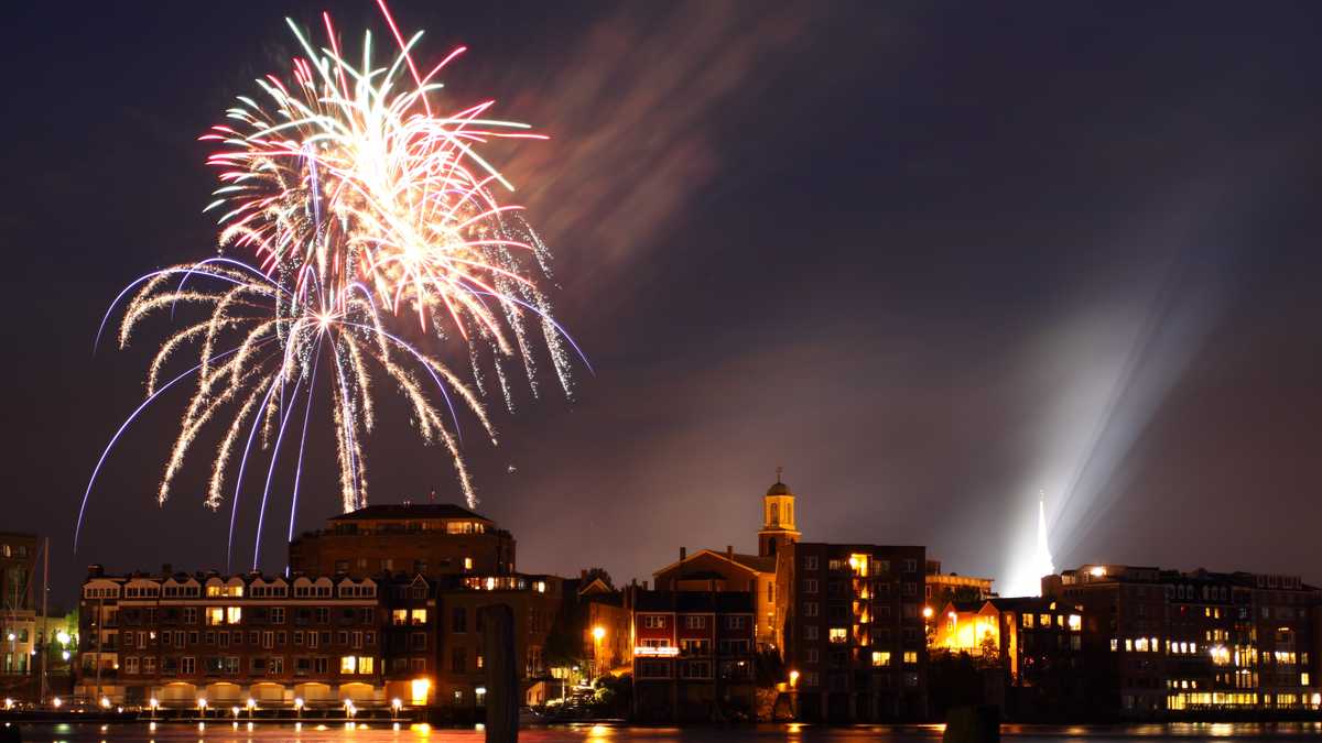 List Best places to watch fireworks in New Hampshire