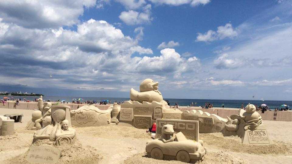 New images 2015 Hampton Beach Sand Sculpture Competition