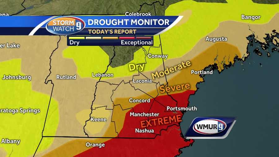 Extreme drought conditions worsen in New Hampshire