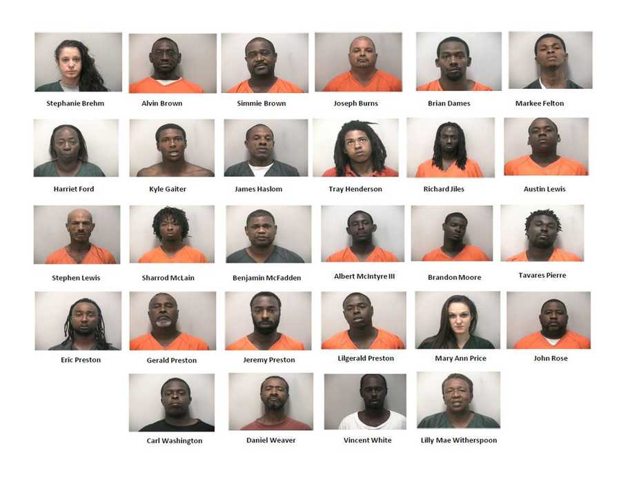 Mugshots Martin County drug sting yields nearly 30 arrests