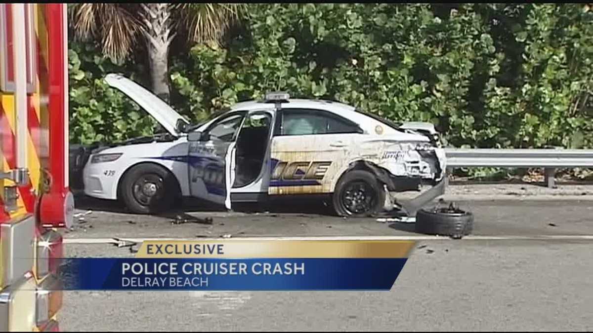 Delray Beach officers injured in traffic stop crash