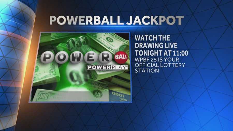 Watch WPBF 25 tonight at 11 p.m. for LIVE 500M Powerball drawing!