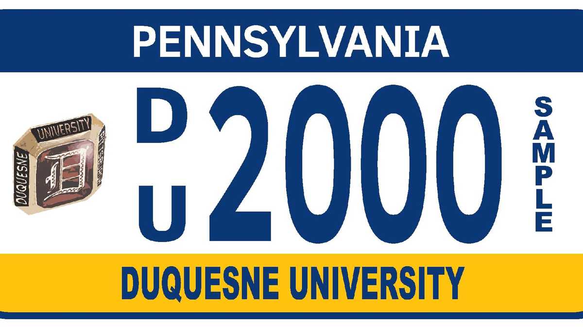 Images Pennsylvania's many special license plates