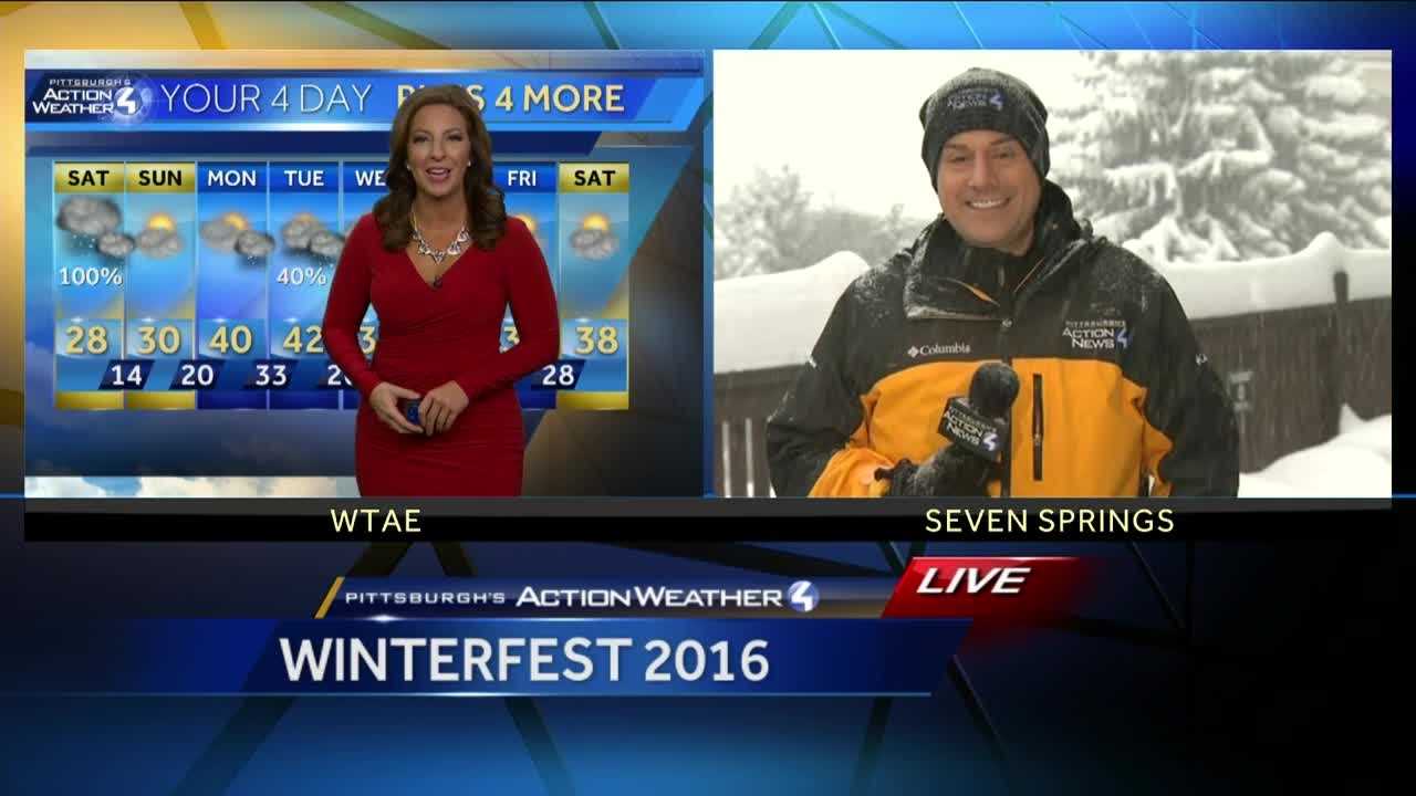 In Photos: How Pittsburgh's Action News 4 Covers A Snowstorm