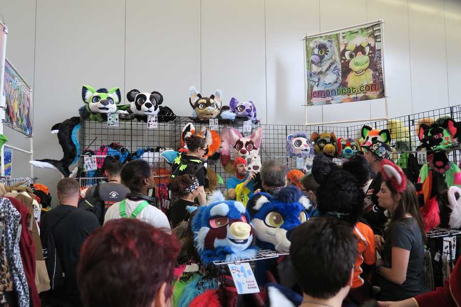 PHOTOS: Day 1 inside the Furry Convention