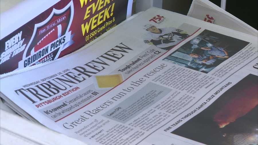 Pittsburgh TribuneReview print newspaper going away; over 100 layoffs