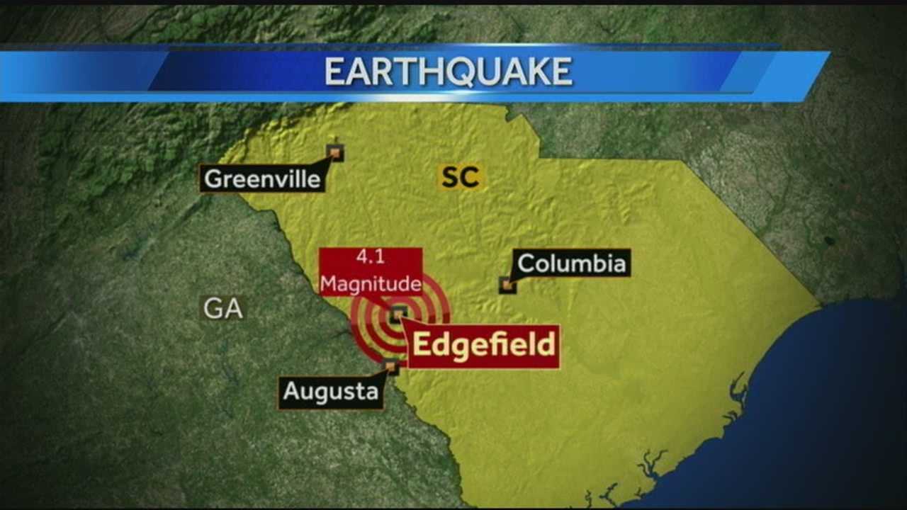 South Carolina Earthquake Fault Lines 3D0