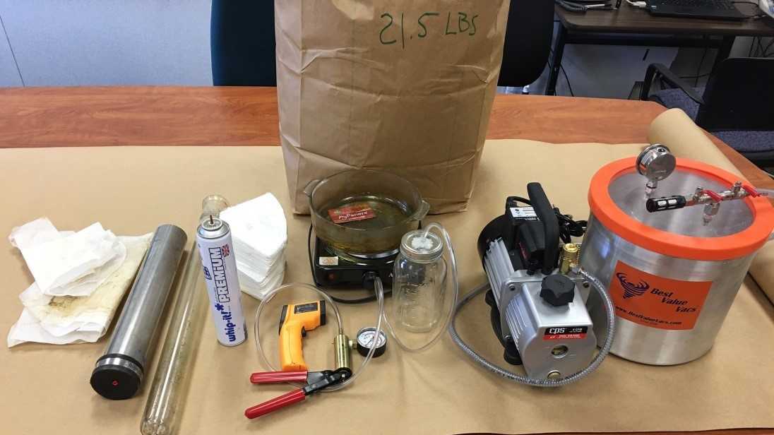 Authorities find Butane Honey Oil Lab, arrest 2 people