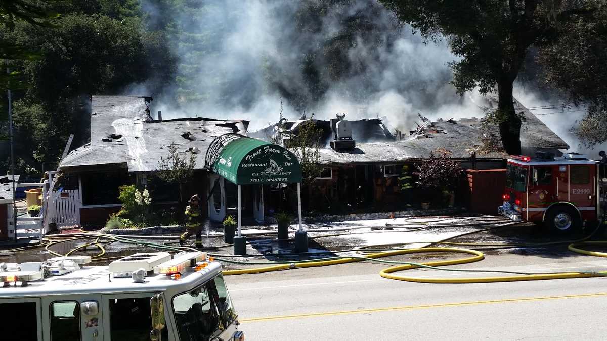 Fire destroys Trout Farm Inn restaurant