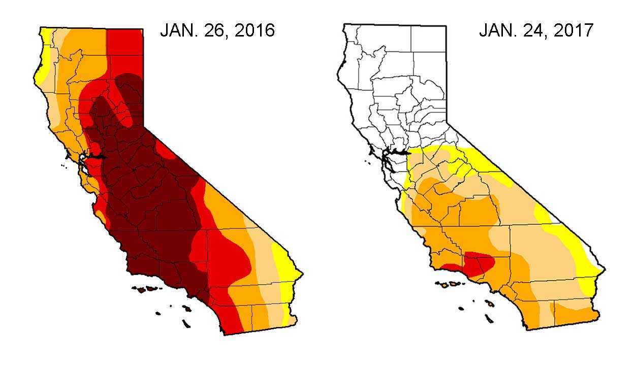 Goodbye drought? The difference 3 years makes