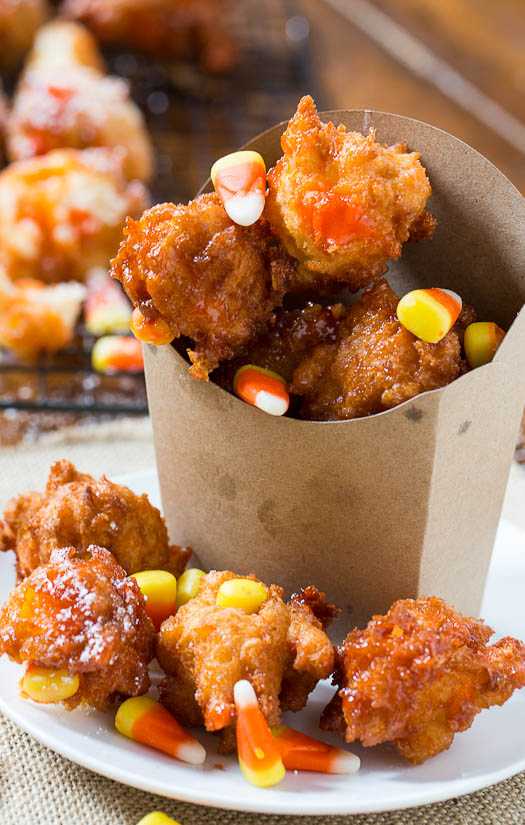 Brace yourself for this delicious deep-fried candy corn recipe