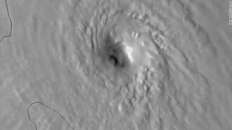 NASA watches Maria intensify from space