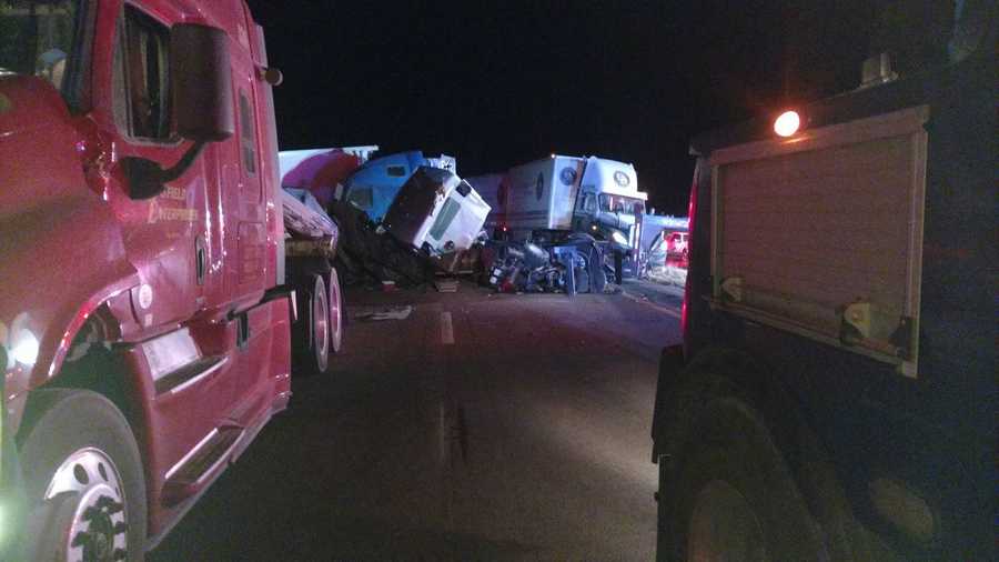 Car Pileup In New Mexico Car Pileup In New Mexico