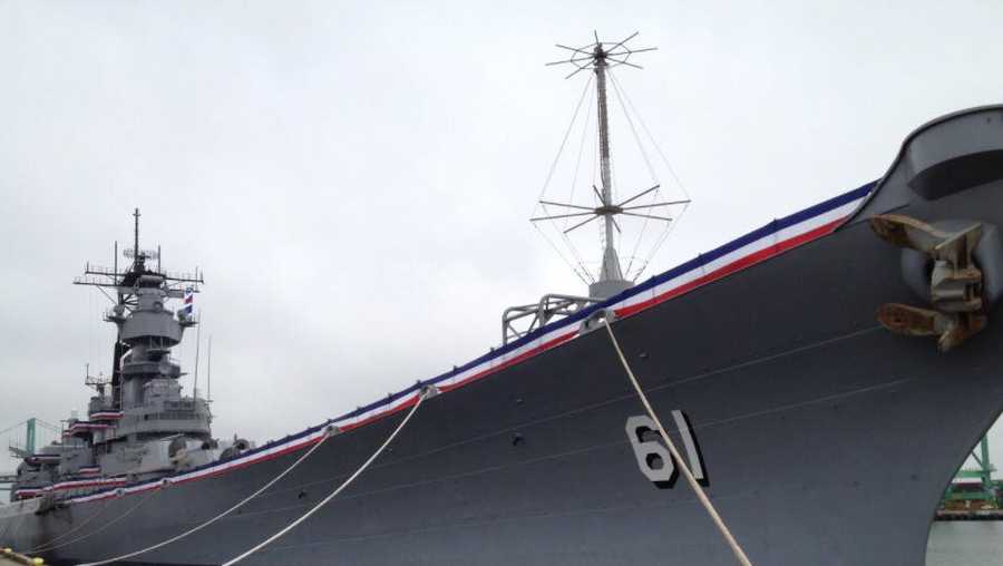 Battleship USS Iowa Museum celebrates 5th anniversary