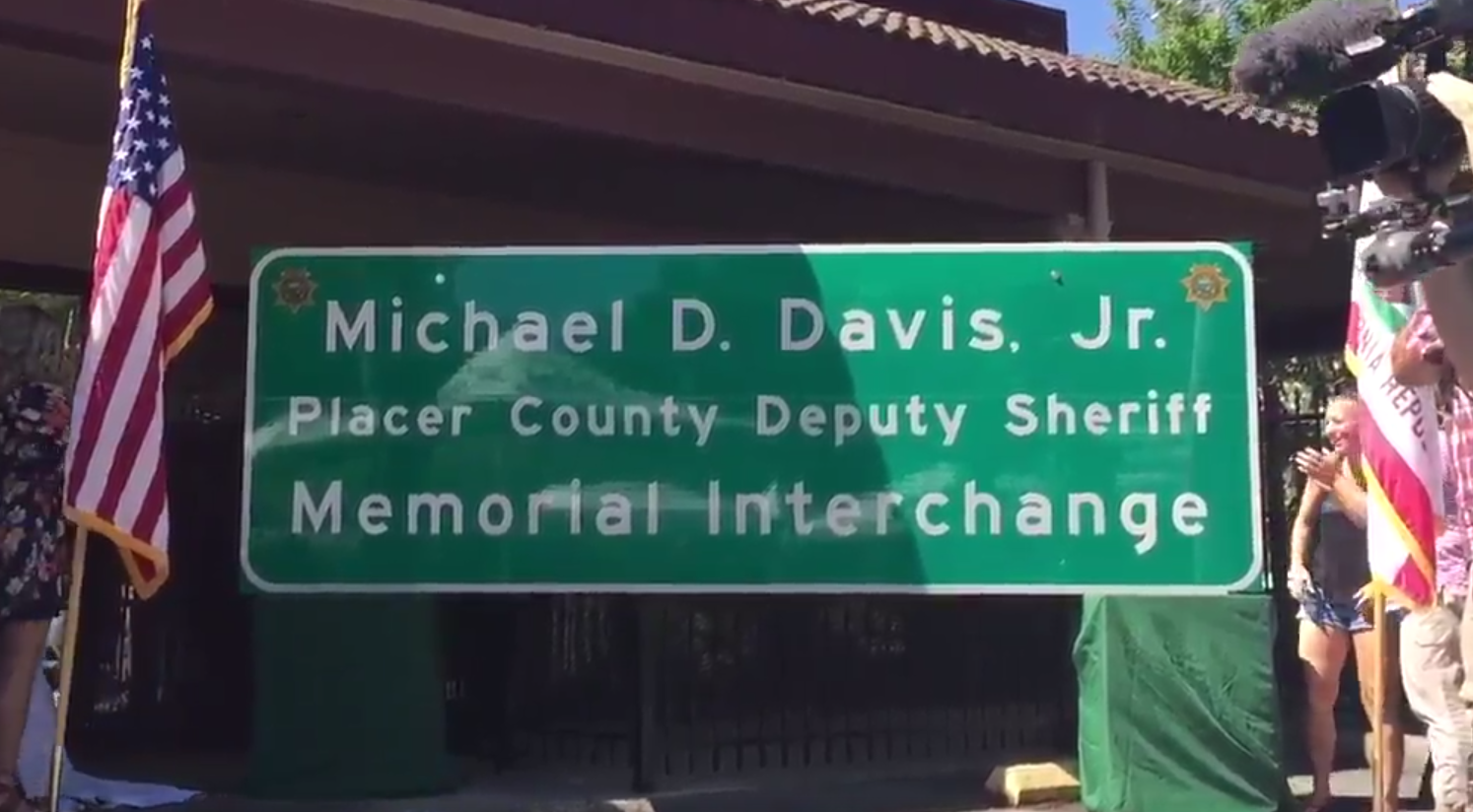Placer County deputy memorialized with renaming of I-80 sign