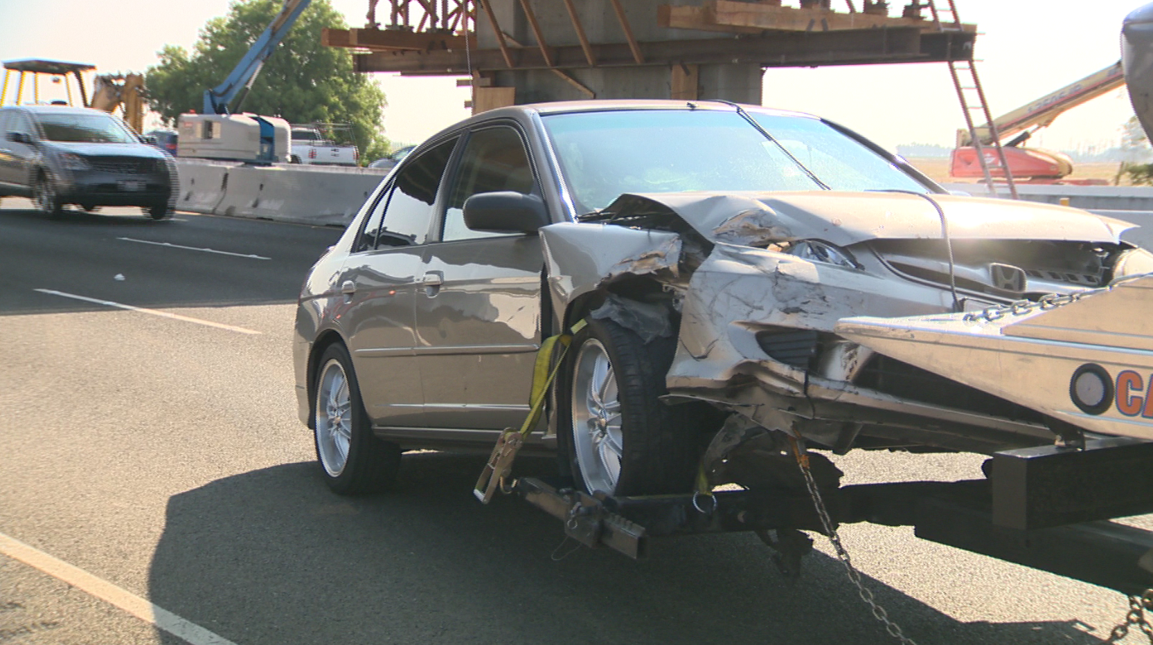 2 taken to hospital after 7-car pileup in Vacaville