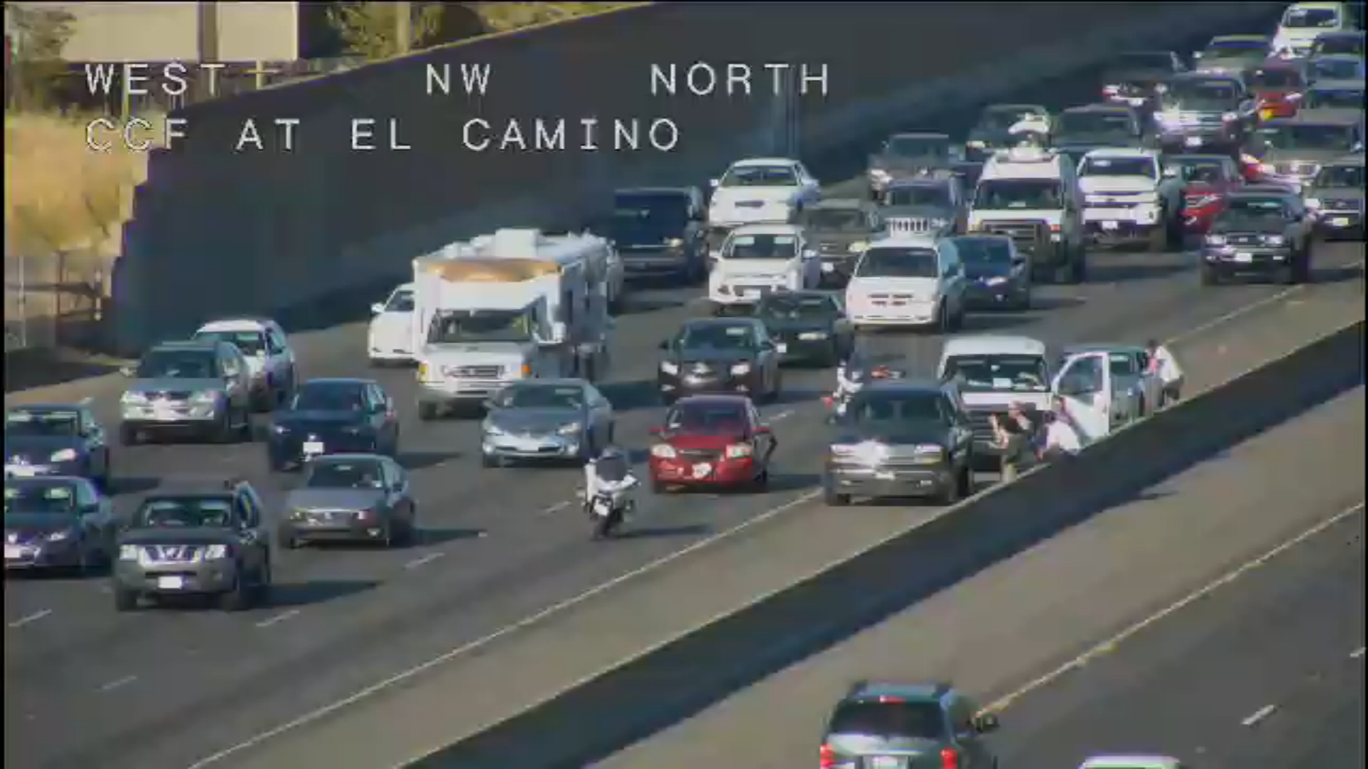 Lanes reopen on Cap City Freeway after 5-car crash