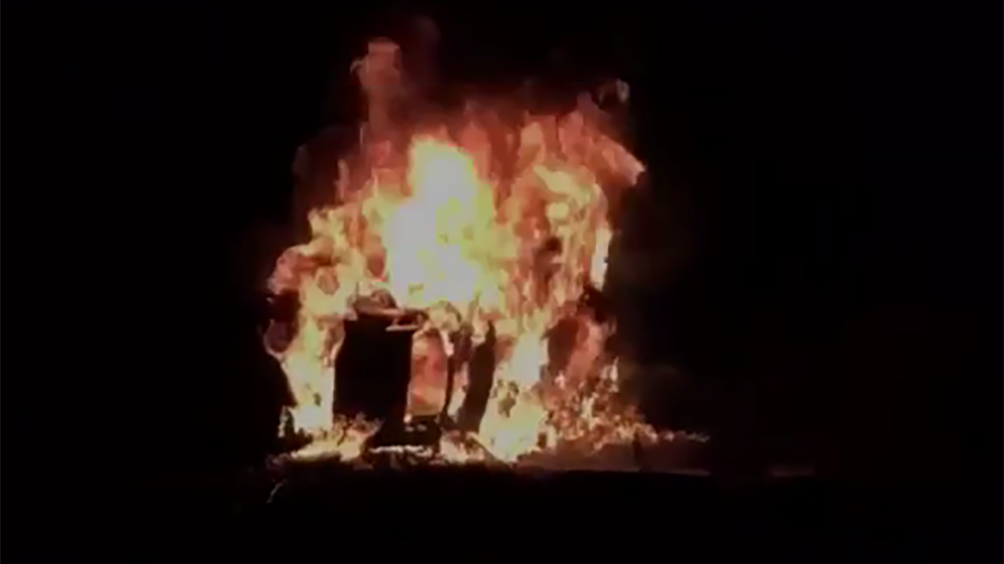 Teens, man called heroes after pulling pair from burning car