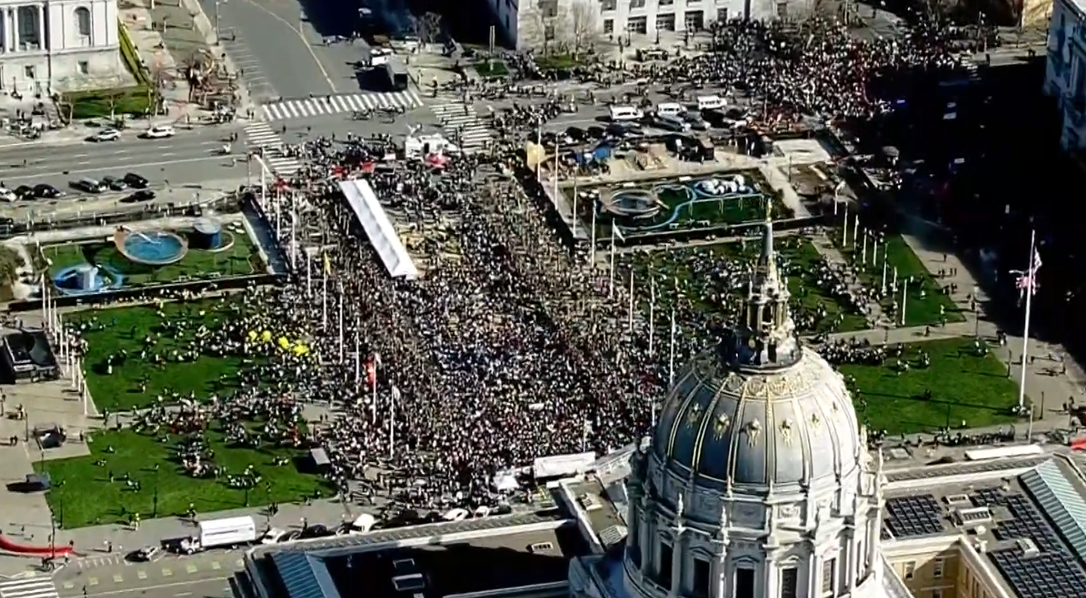 Thousands march in San Francisco anti-abortion event