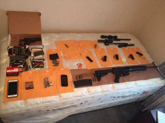 Stolen assault rifle found during Stockton probation search