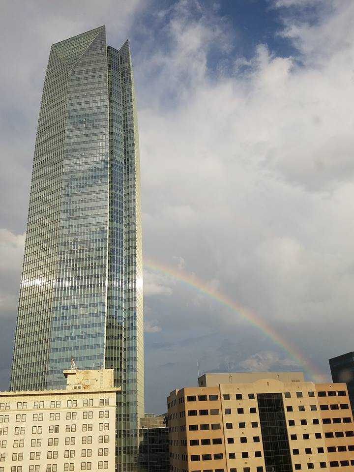 Gallery: KOCO viewers share photos of beautiful double rainbow over metro sky