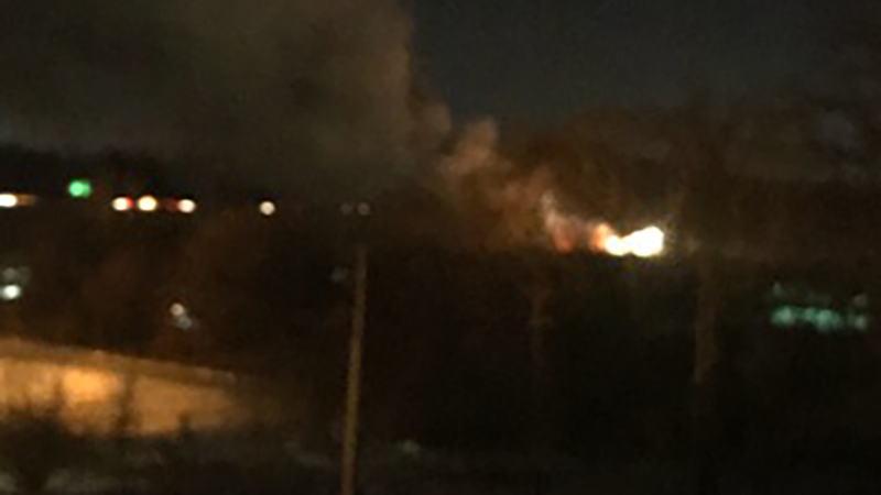 Fire burns through rough of Chartiers Township business