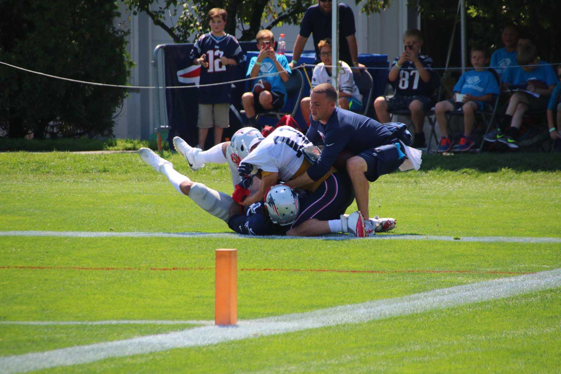 Edelman, Gilmore Booted From Patriots Practice For Fighting Edelman, Gilmore Booted From Patriots Practice For Fighting