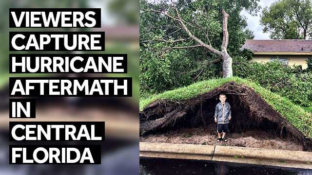 Central Florida viewers capture incredible photos of Hurricane Irma aftermath