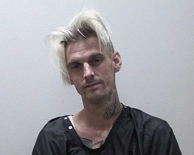 Aaron Carter releases statement after DUI arrest, claims officers 'targeted' him