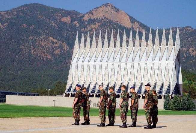 Racial slurs at Air Force Academy were written by targeted cadet