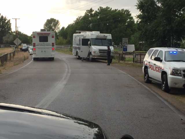 Police activity reported near Alameda, Loretta